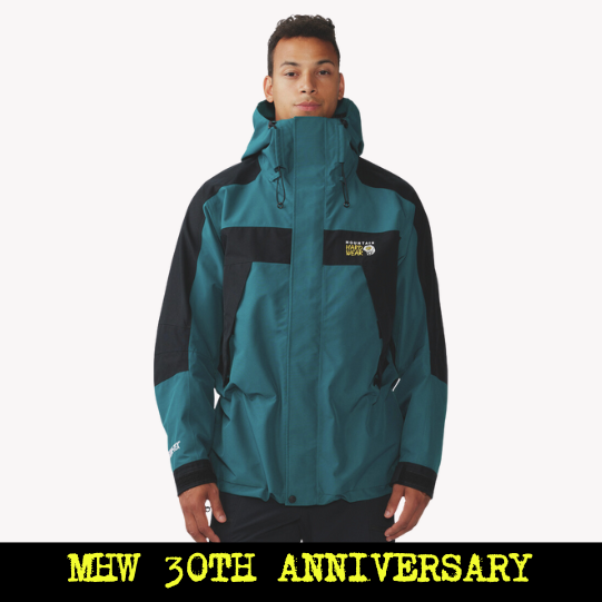 Mountain Hardwear / 防水外套 / 男女兩用 / Exposure™ GORE-TEX Parka Reissue / 短葉松綠、克萊因藍 (MHW2056041)