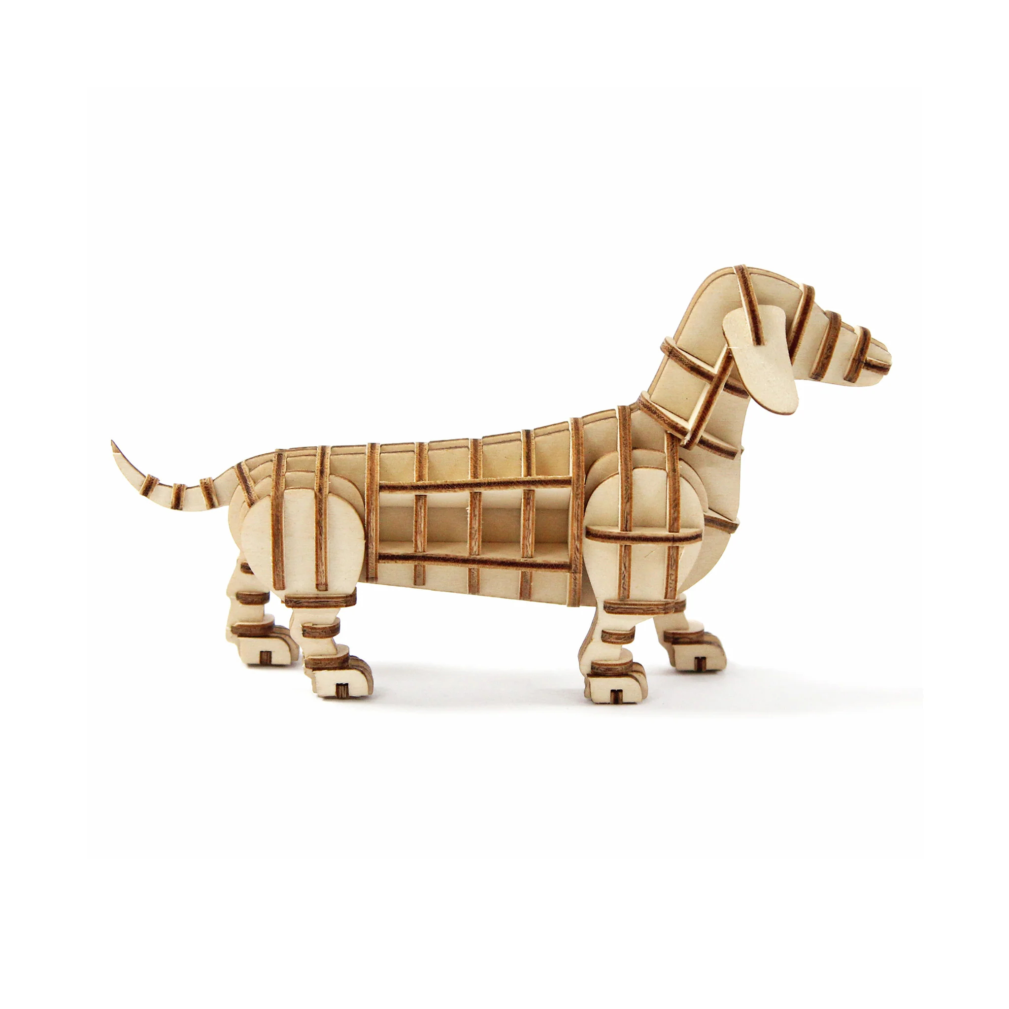 Jigzle 3D Wooden puzzle - Dachshund