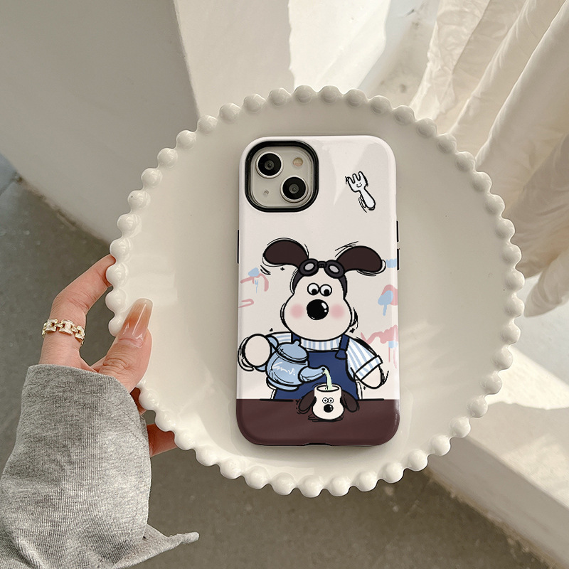 《81476》倒茶的阿高手機殼