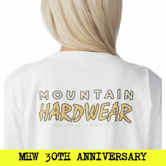 Mountain Hardwear Longsleeves / MHW Logo Landscape™ Boxy Long Sleeve / 女款 / 霧堤白 (MHW2042791102)