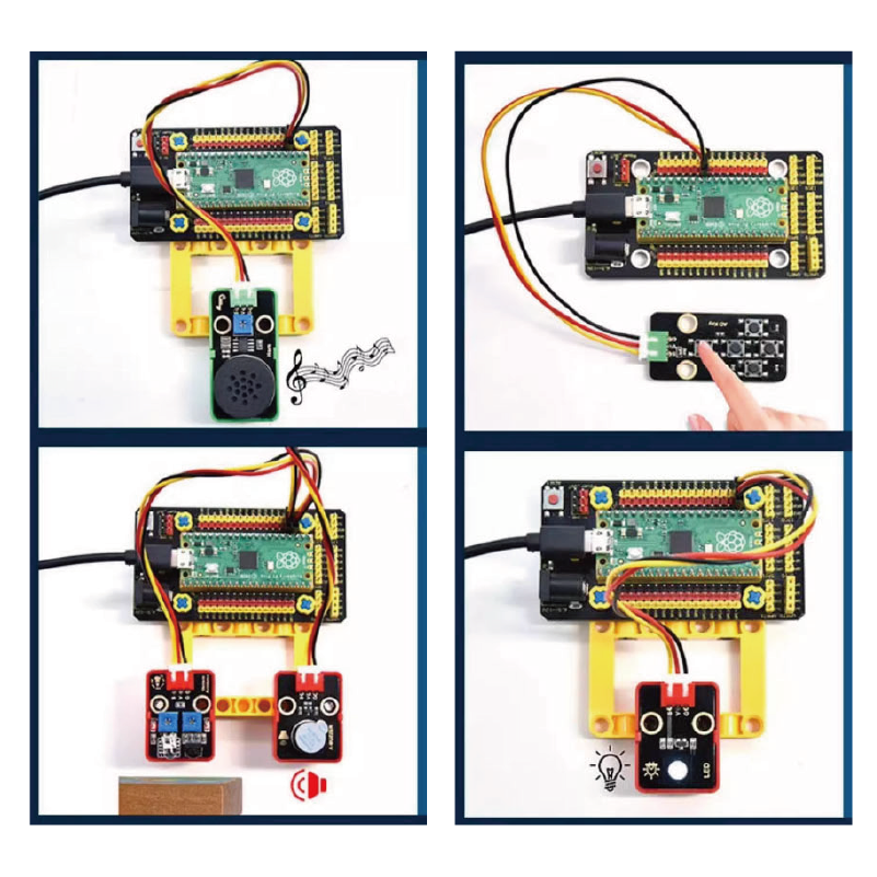 教育套件 KEYES 樹莓派 pico 24款 感測器套件 (不含主板) 學習入門 Raspberry Pi 編程