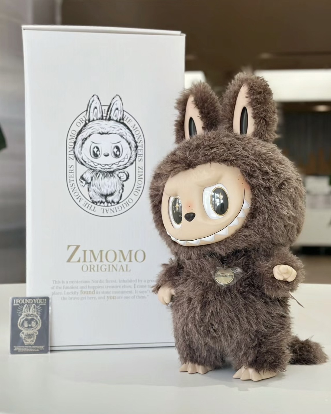 KTQ STORE ‧ POPMART Zimomo Labubu 首領大隻糖膠公仔58cm