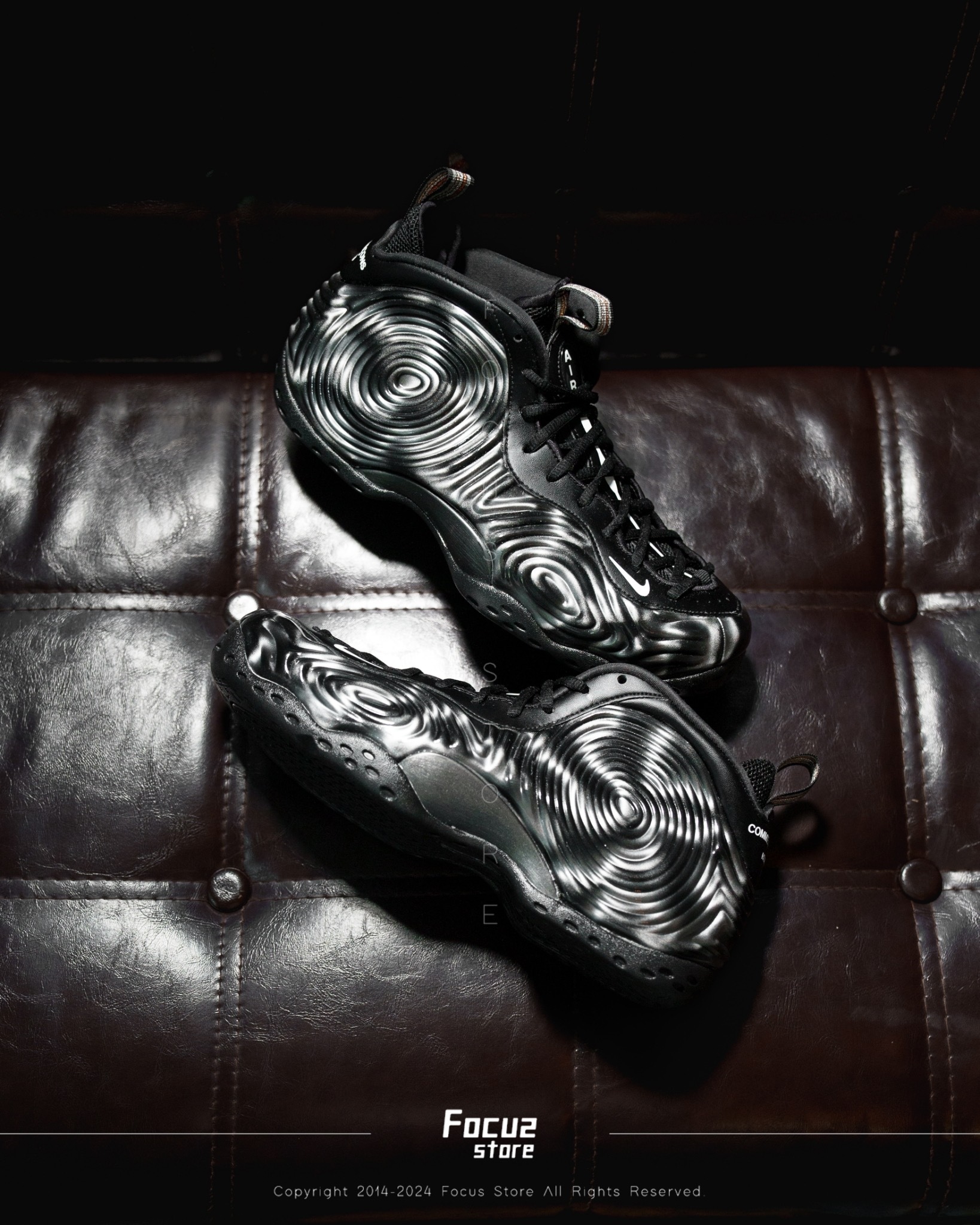 【Focus Store】預購 CDG Homme Plus x Nike Air Foamposite One SP "Cat Eye" 貓眼 黑銀 DJ7952-002