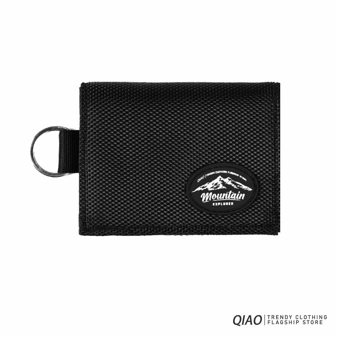 QIAO - 山脈小標 大開口零錢包