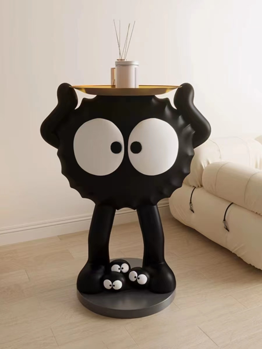 小煤球落地擺飾