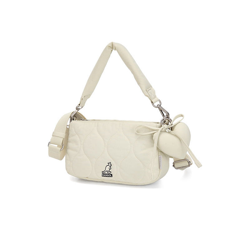 <韓國代購> KANGOL WH QUILT TOTE BAG
