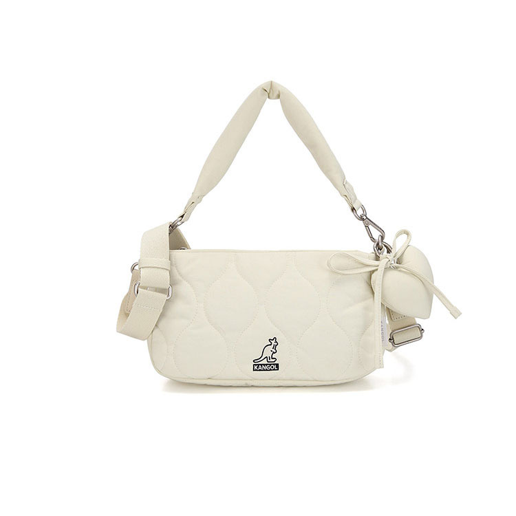 <韓國代購> KANGOL WH QUILT TOTE BAG