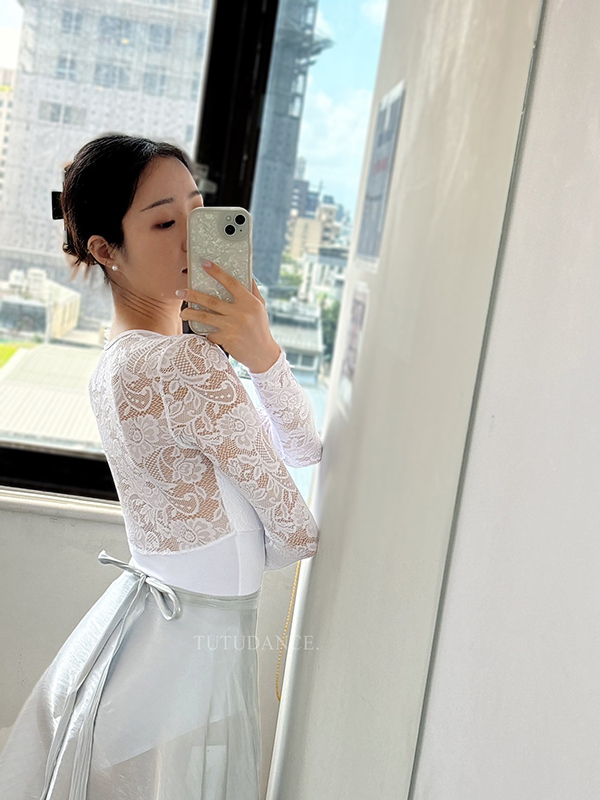 以色列 LULLI【LL-CAL129 長袖蕾絲舞衣】