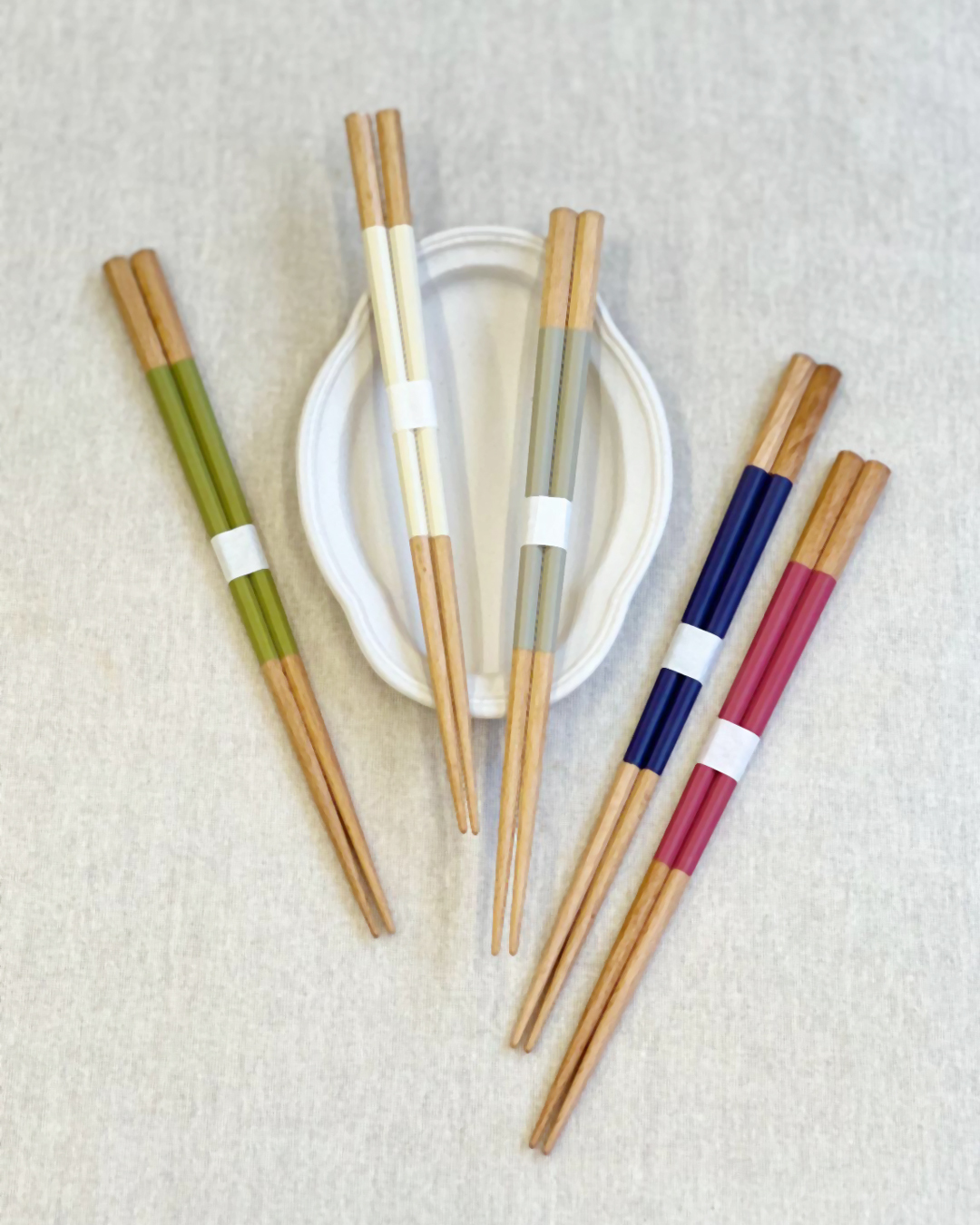 日本製抗菌 八角木筷子(5色)