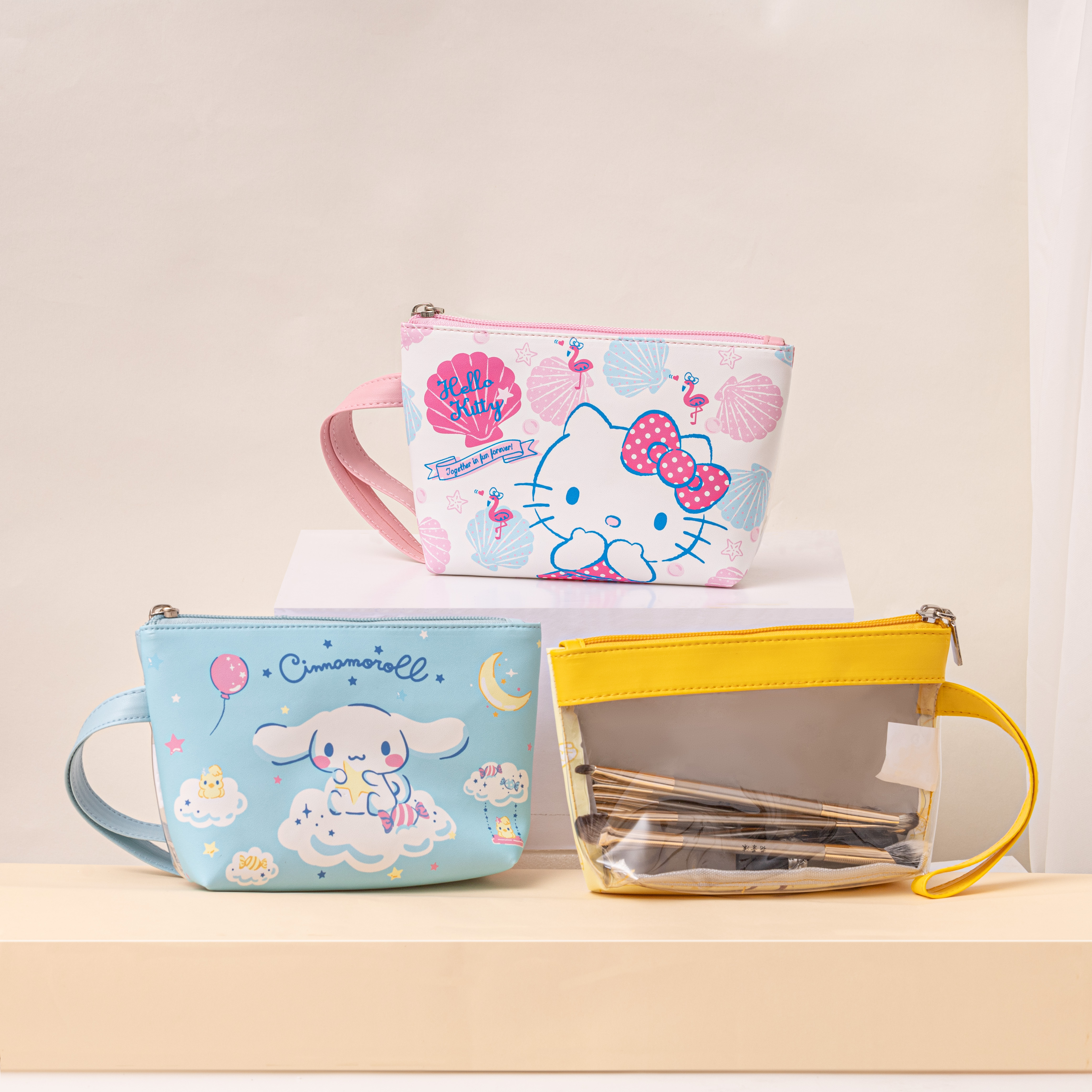 三麗鷗 𝗦𝗮𝗻𝗿𝗶𝗼｜收納手挽包 旅行手挽包