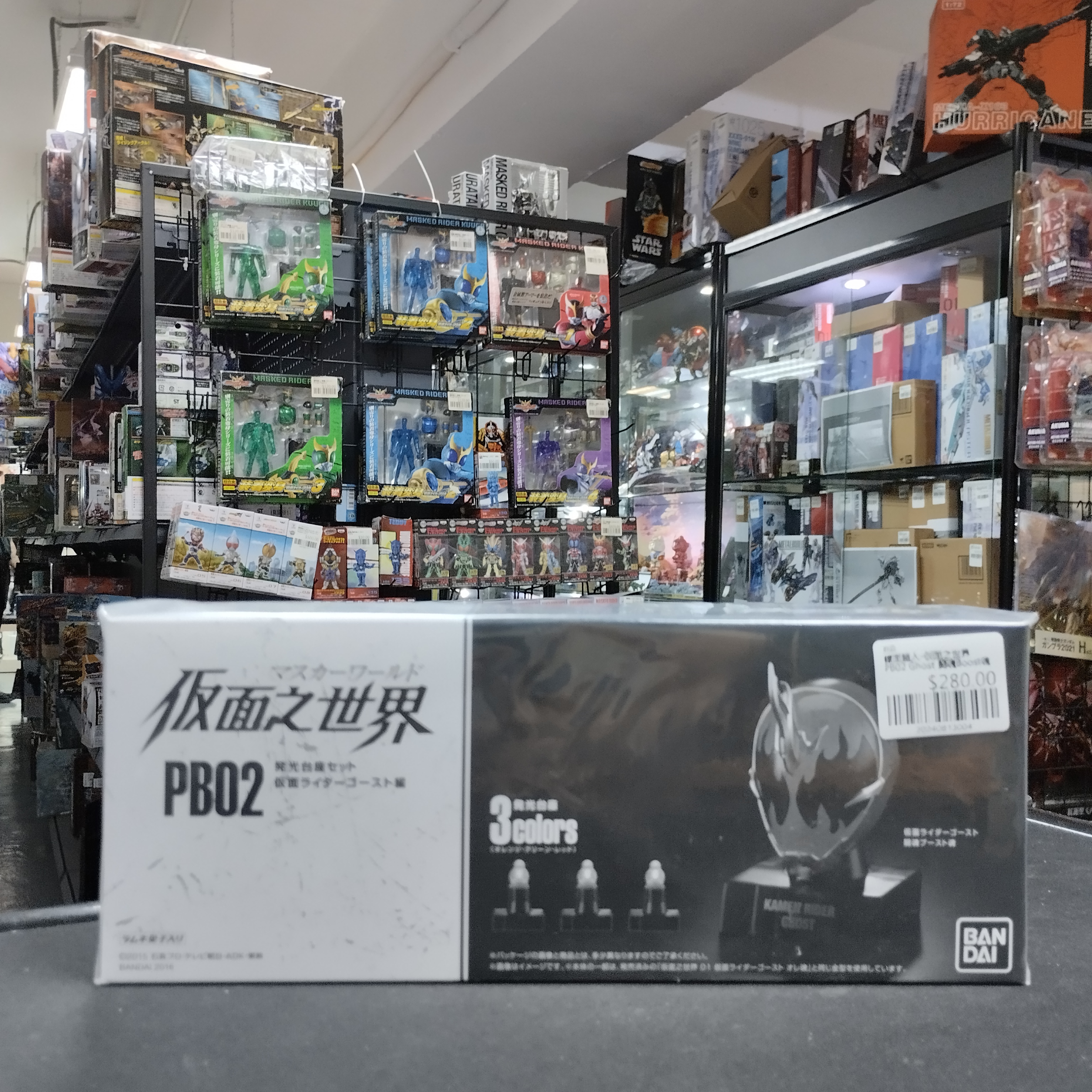 幪面超人-仮面之世界 PB02 Ghost 闘魂Boost魂