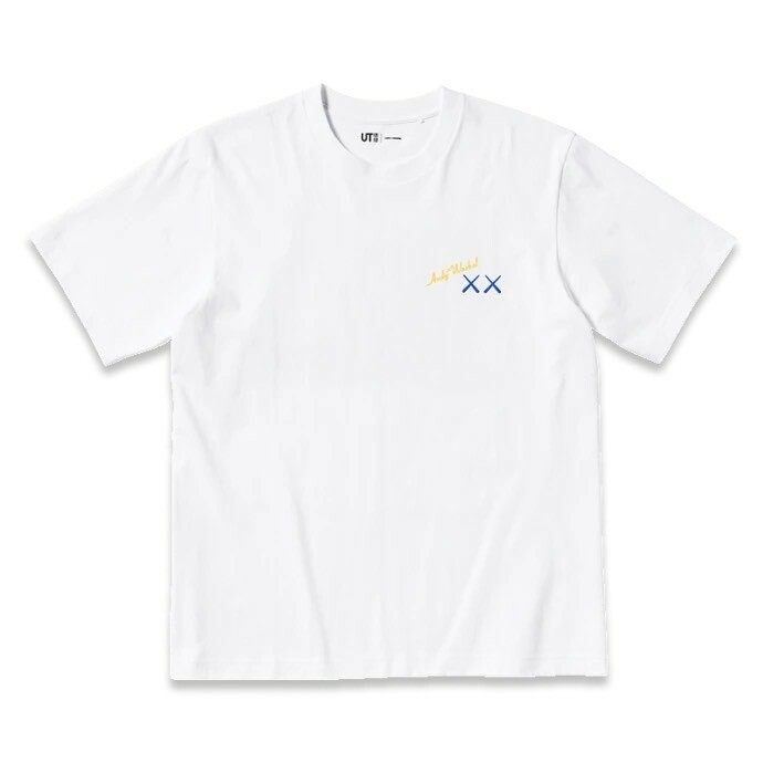 KAWS x ANDY WARHOL x UNIQLO 藝術家聯名款 藍娃娃短袖 T