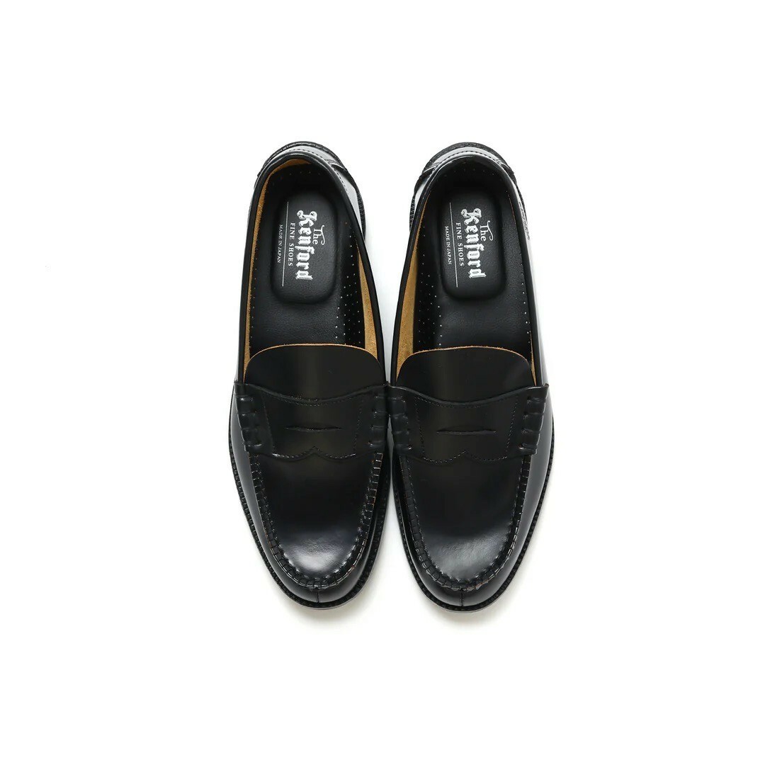 KENFORD - MENS COIN LOAFERS / BLACK