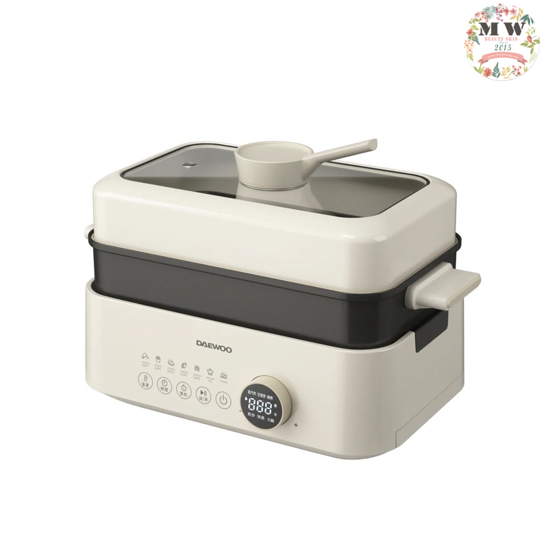 DAEWOO S20 多功能料理鍋 （蒸煮鍋、空氣炸鍋二合一）| 原裝行貨一年保養