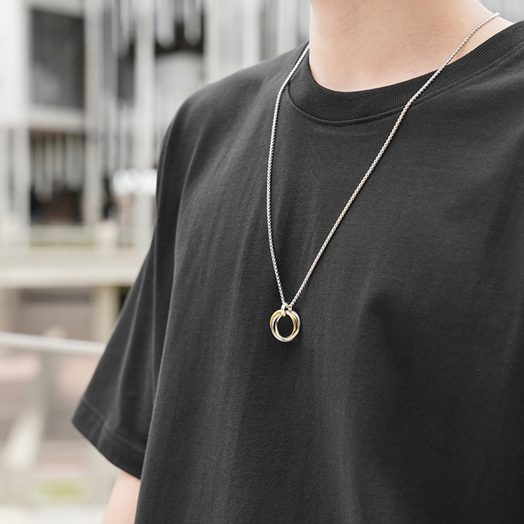 QIAO - 高級感 彩環項鍊