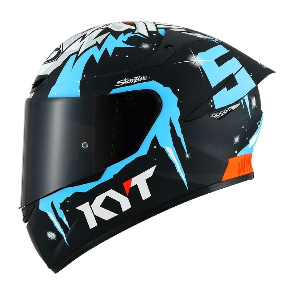 KYT TT-COURSE #5冬測 消光 選手彩繪 輕量帽款 插扣 TTC