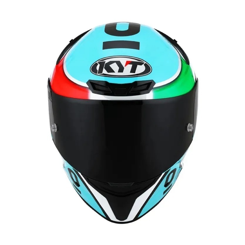 KYT TT-COURSE #48 亮光 選手彩繪 輕量帽款 插扣 TTC
