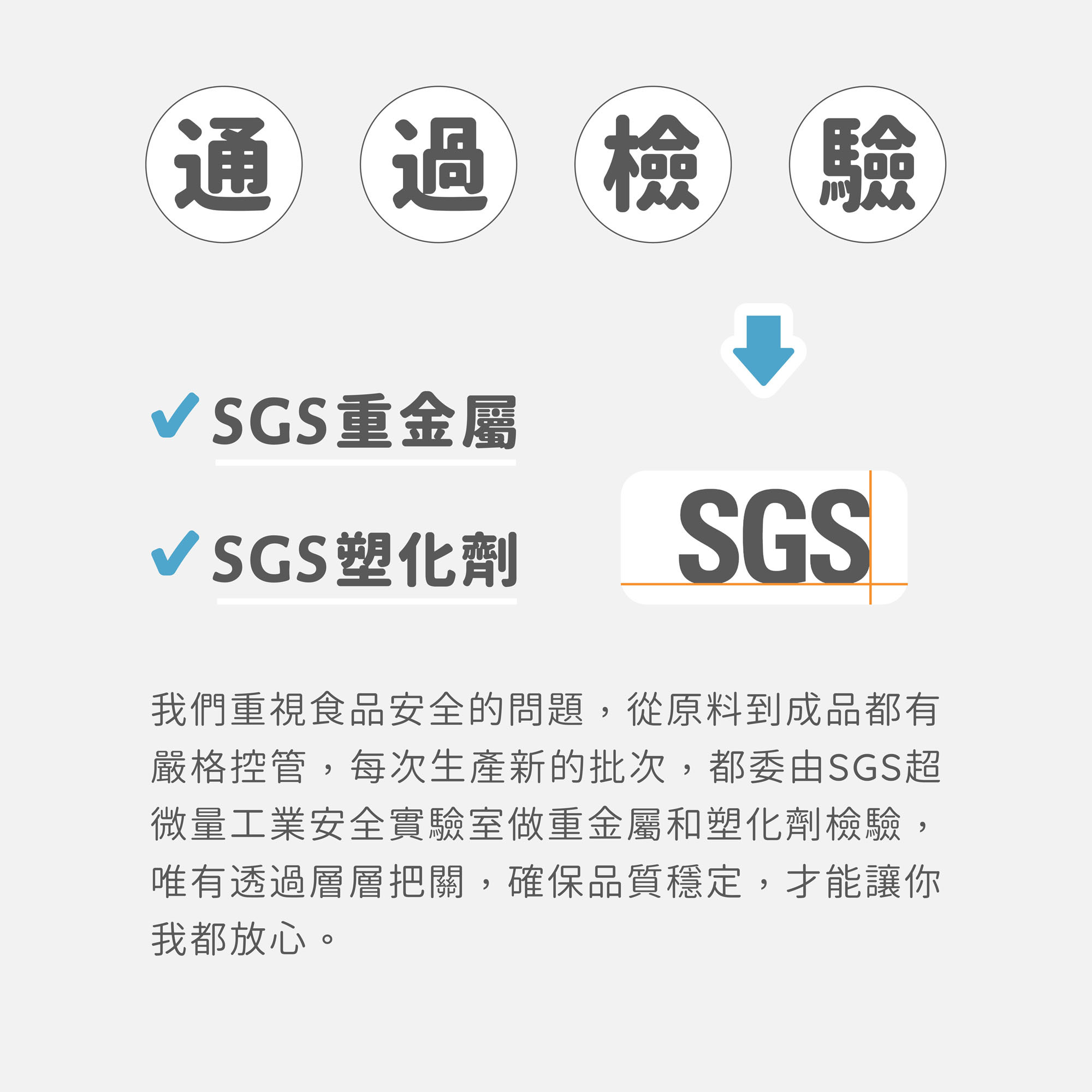 Ageless關健 通過檢驗