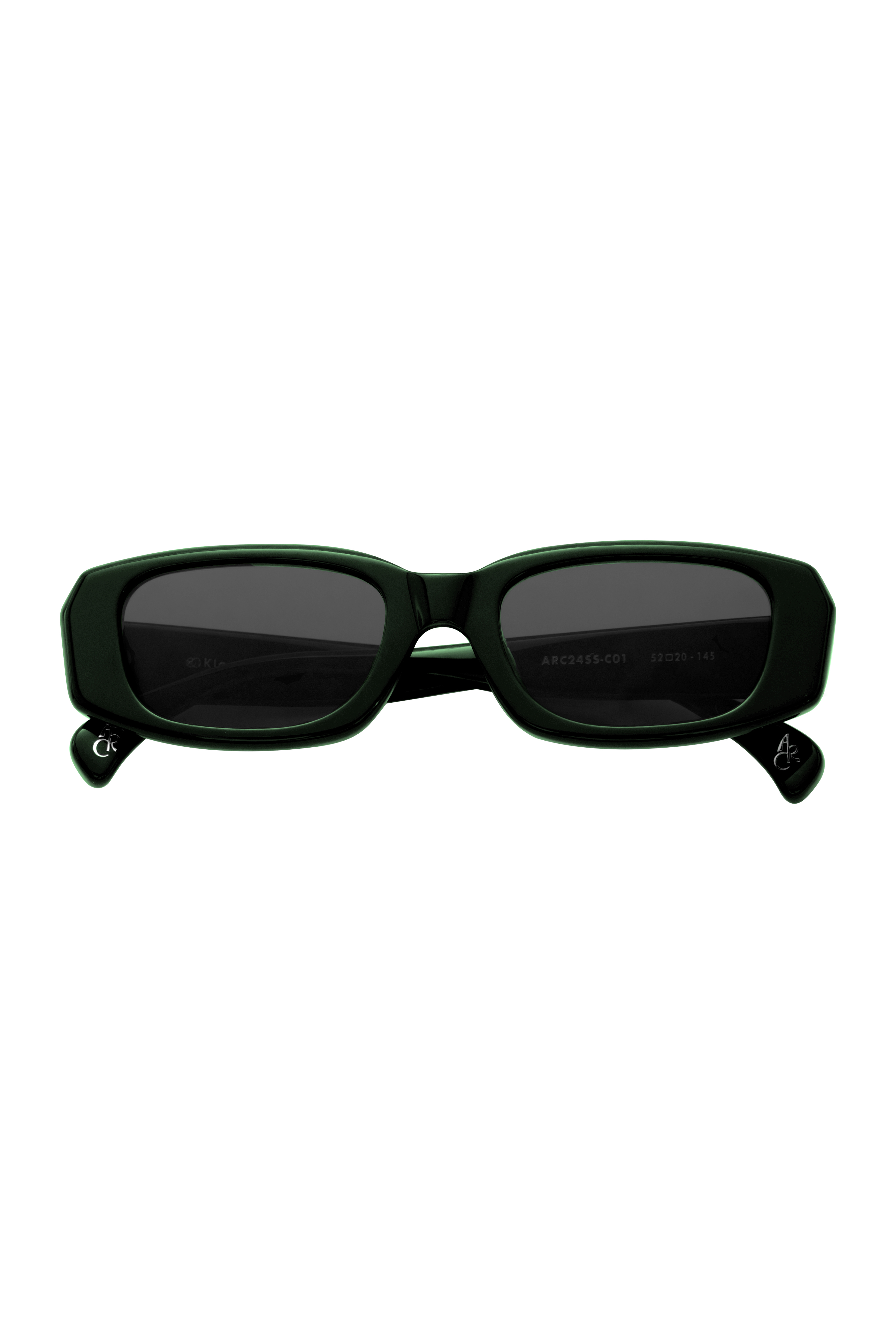 ROOMER SQUARE SUNGLASSES - BRITISH GREEN