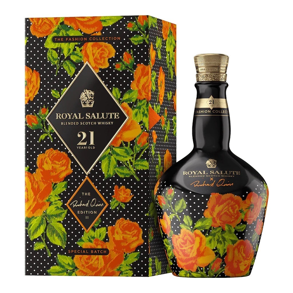 皇家禮炮21年新奢時尚系列：橙紅玫瑰