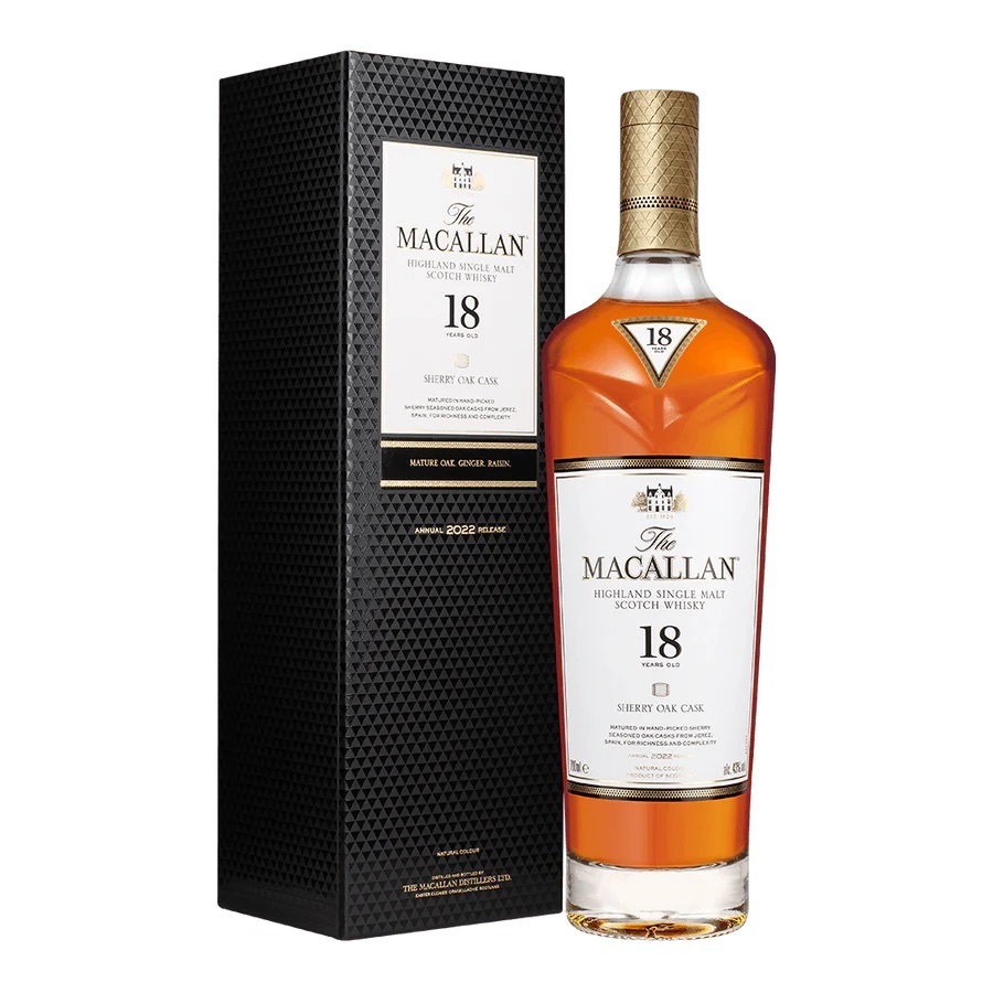 麥卡倫18年 經典雪莉桶(2022)