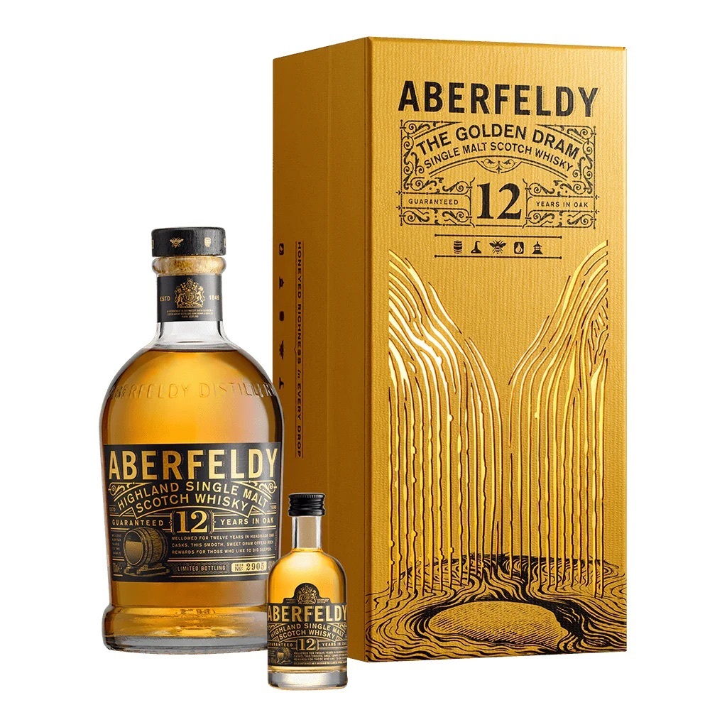 艾柏迪12年 黃金玉液迷你酒禮盒