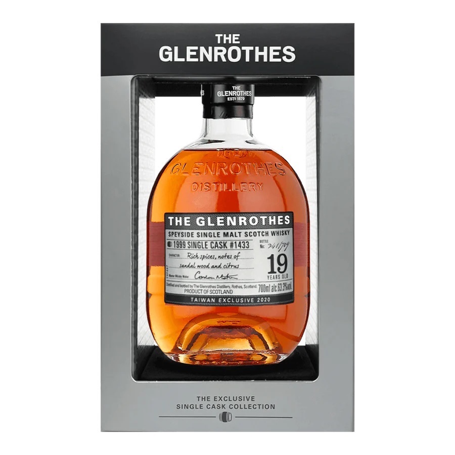 格蘭路思19年 1999單一年份單桶原酒 #1433