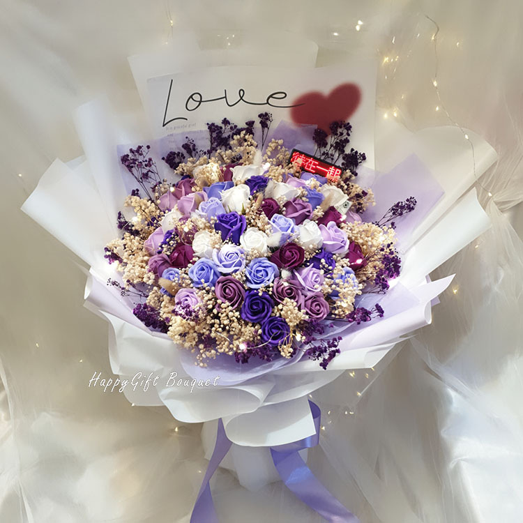 超大永生香皂花束,Extra Large Everlasting Soap Bouquet