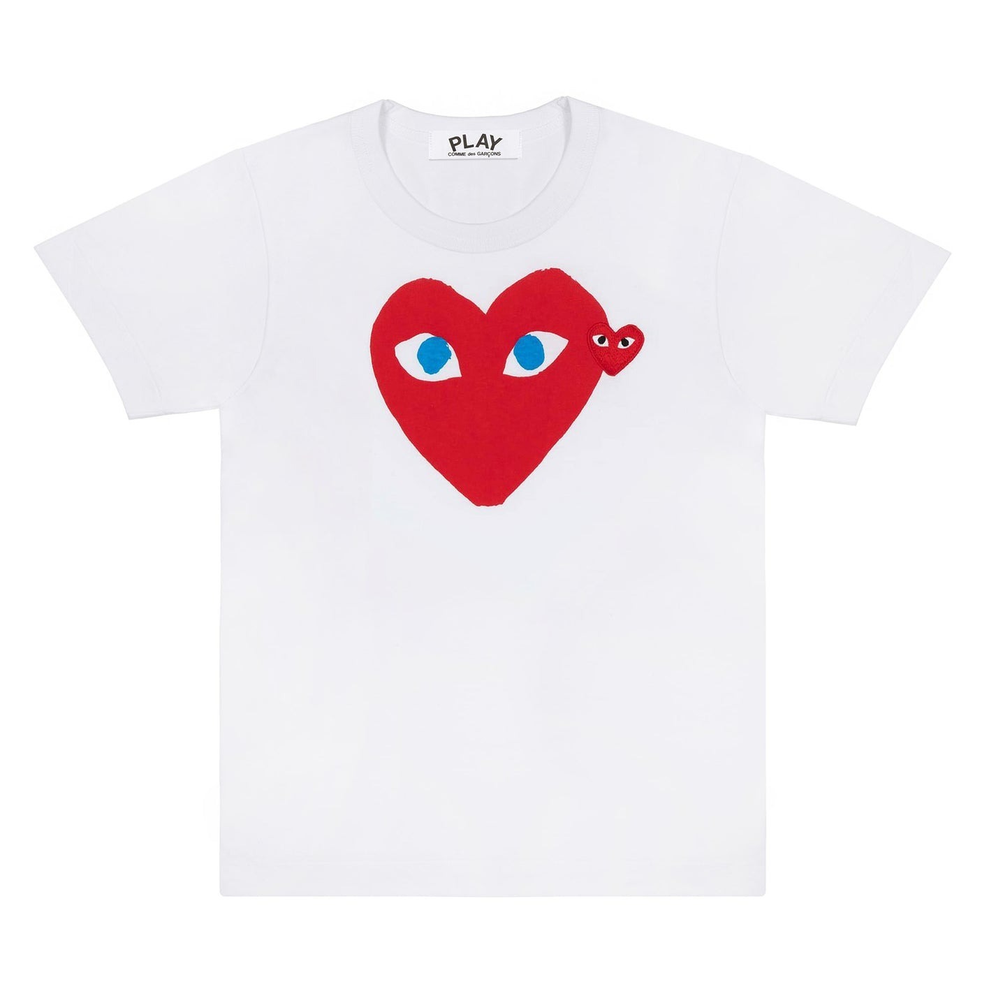 預購┃日本製 男女共版 川久保玲 CDG PLAY 刺繡 紅愛心 大愛心 短T