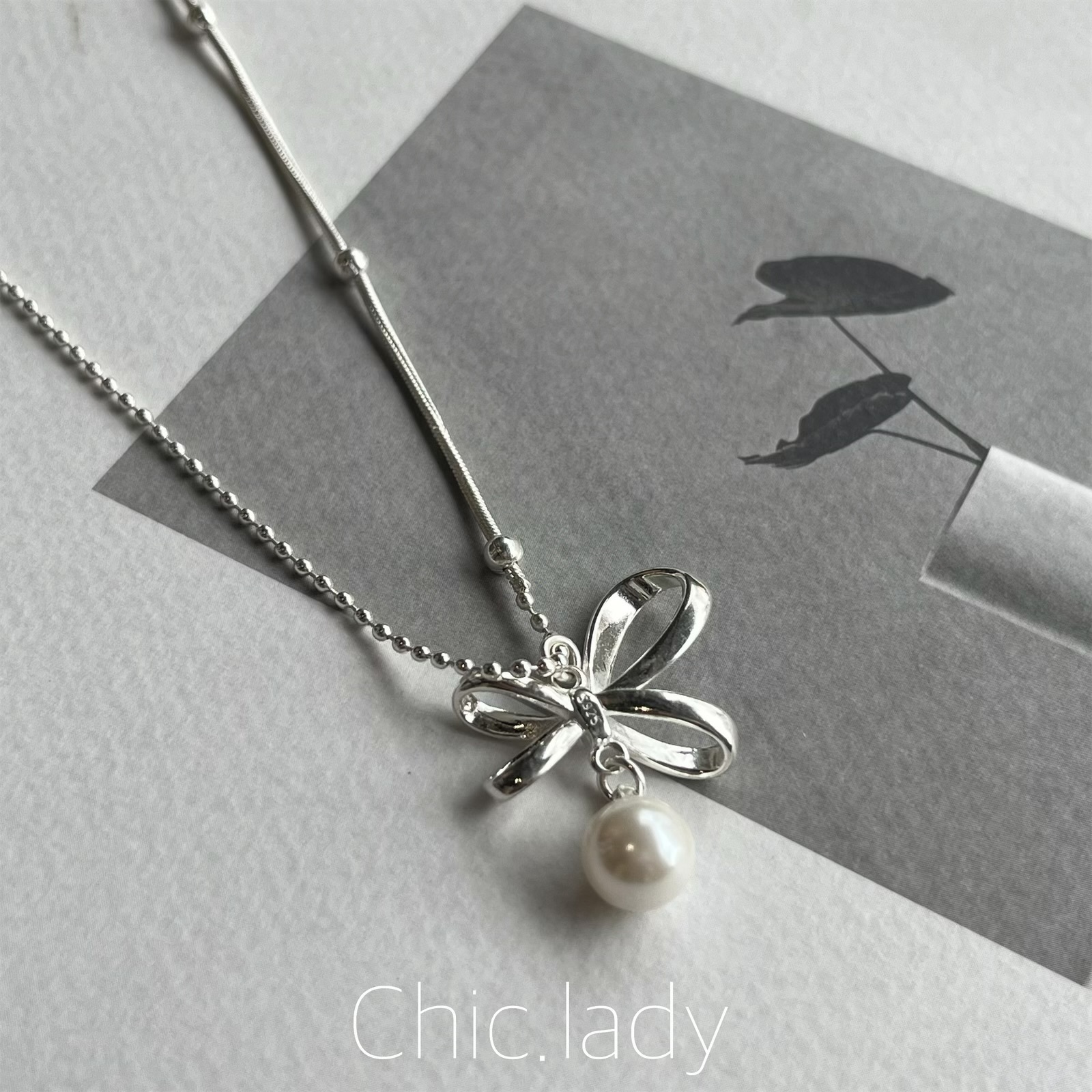 Necklace ｜聖水歐膩的蝴蝶結