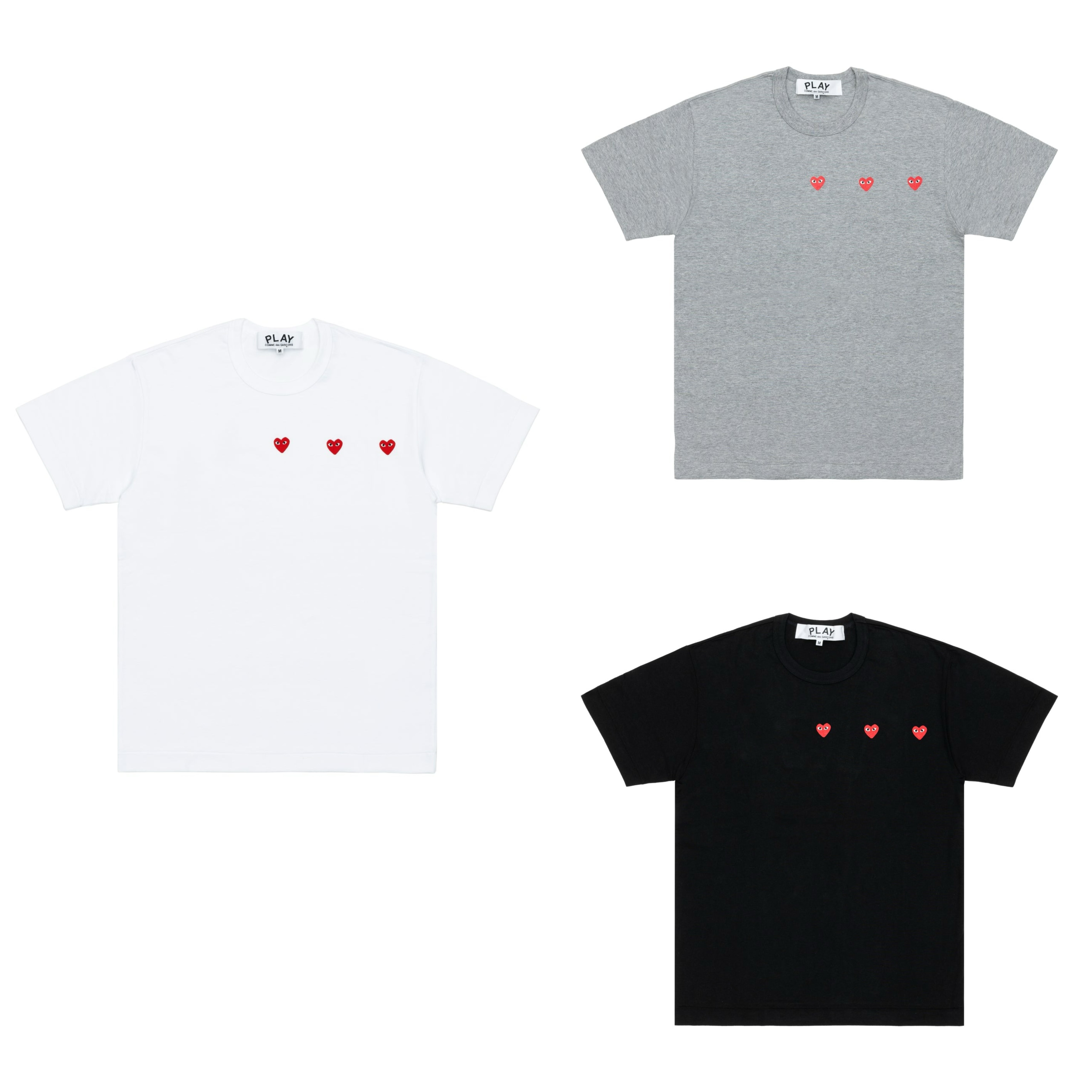 預購┃日本製 男女共版 川久保玲 CDG PLAY 小愛心 紅愛心 短T
