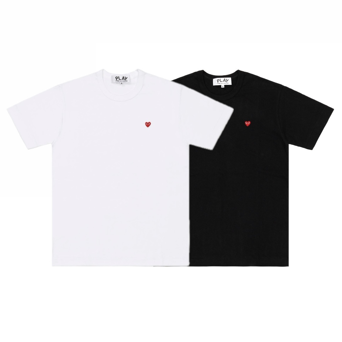 預購┃日本製 男女共版 川久保玲 CDG PLAY 刺繡 紅愛心 小愛心 短T