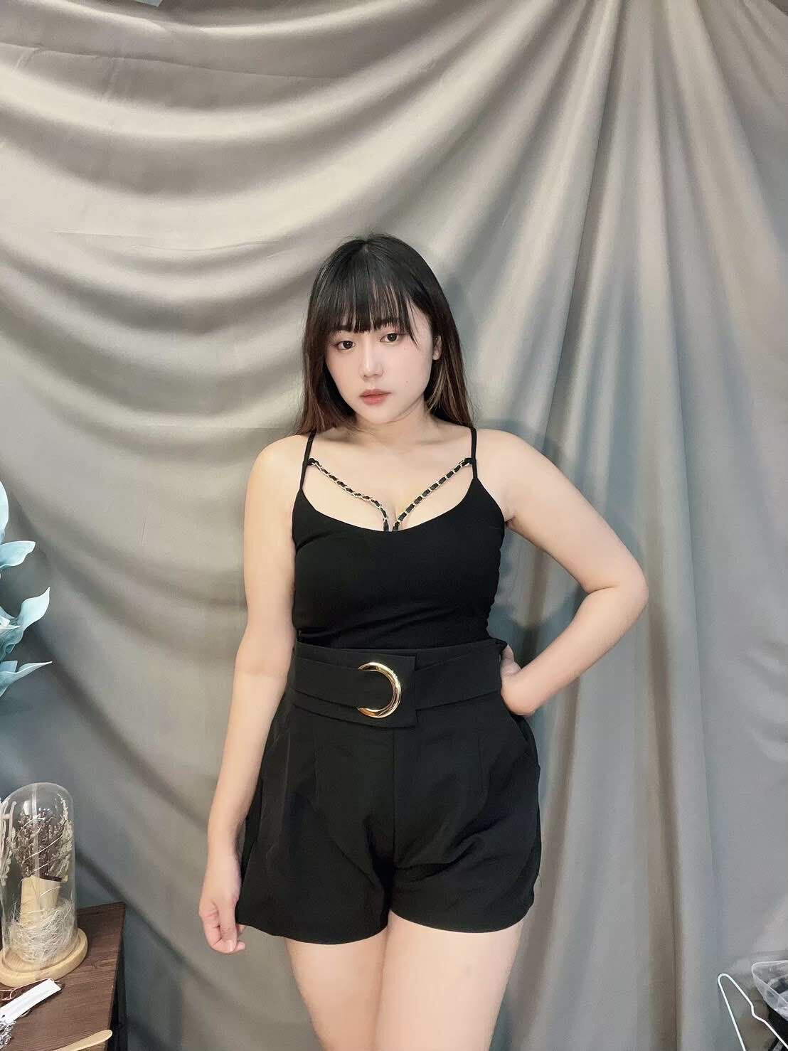 名媛感收腰顯瘦小西裝褲