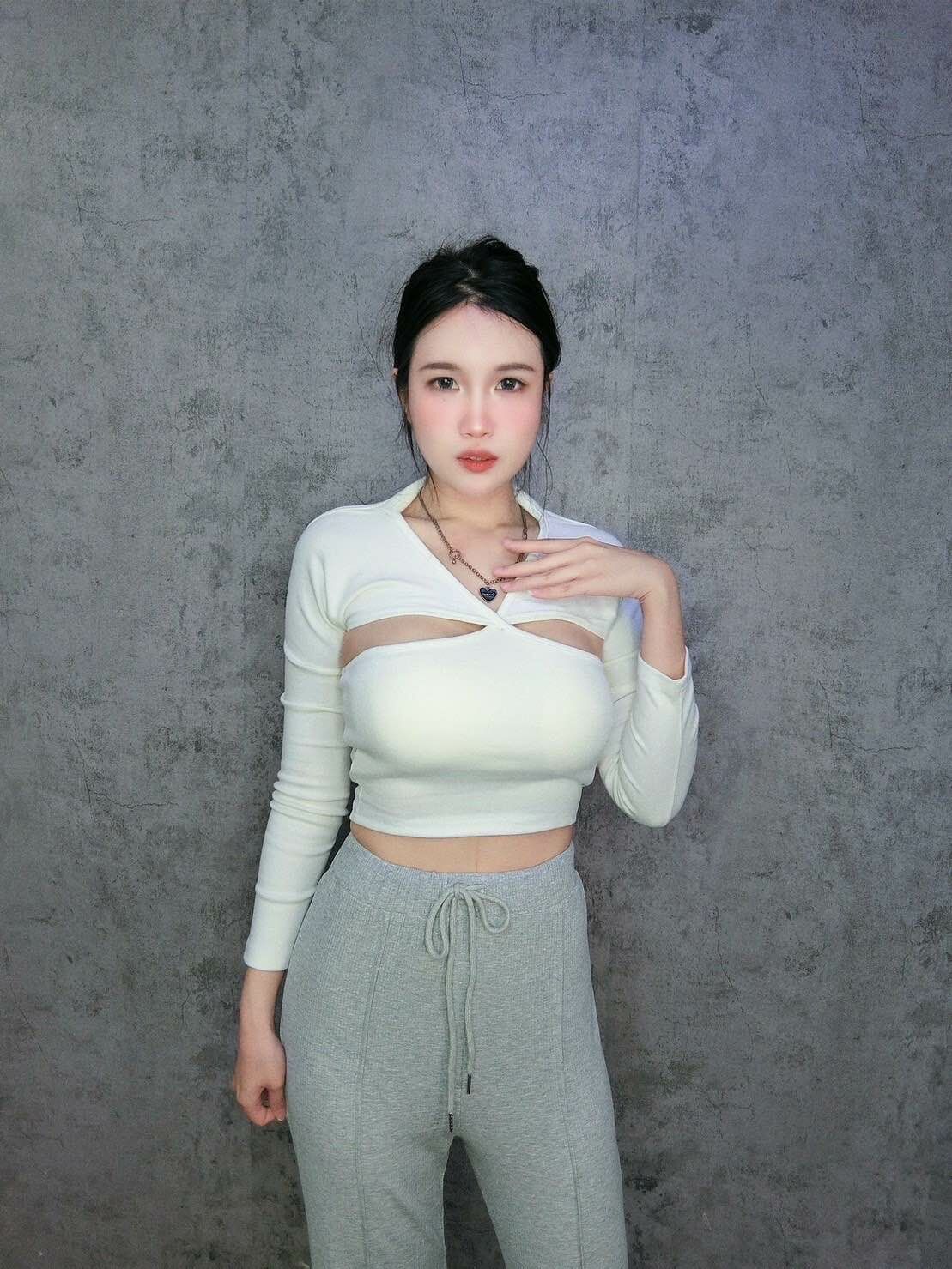 假兩件美背上衣