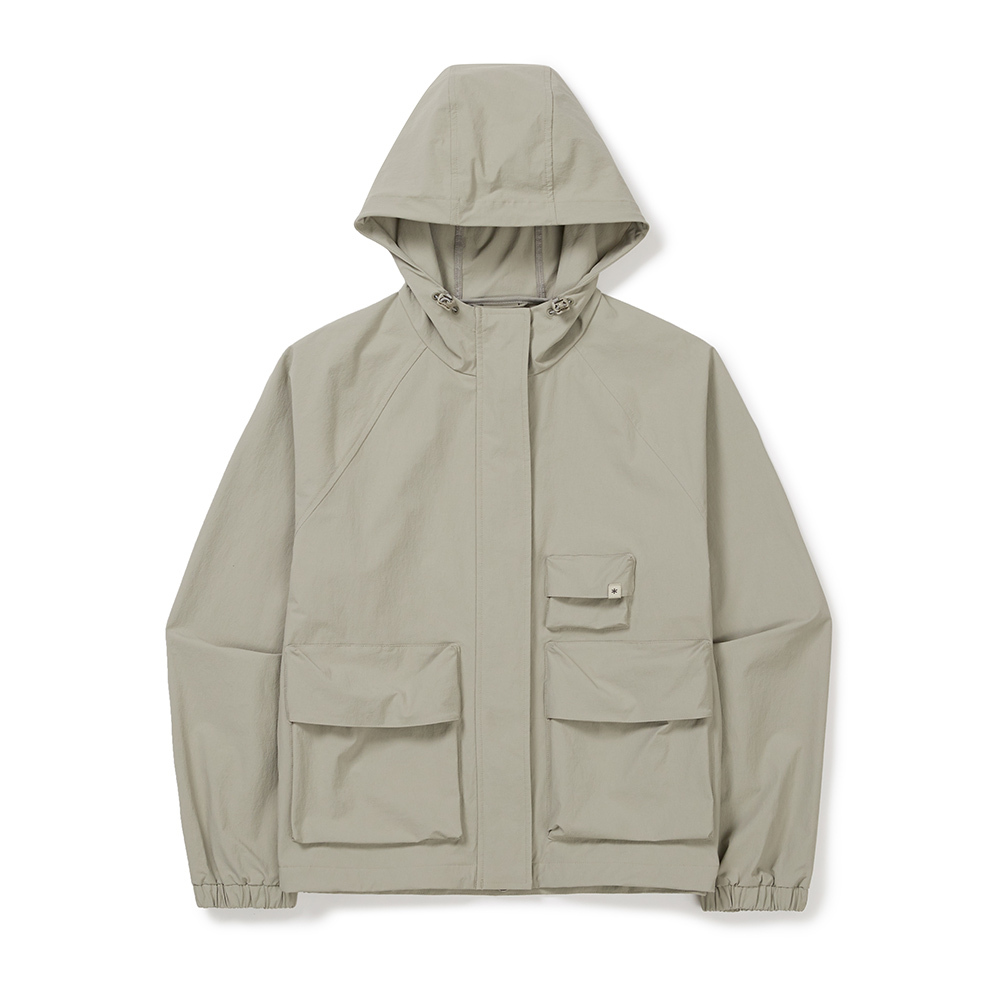 【現貨】snow peak Root Women Windbreaker 女款插肩式三口袋防風外套 S24FWRWB69