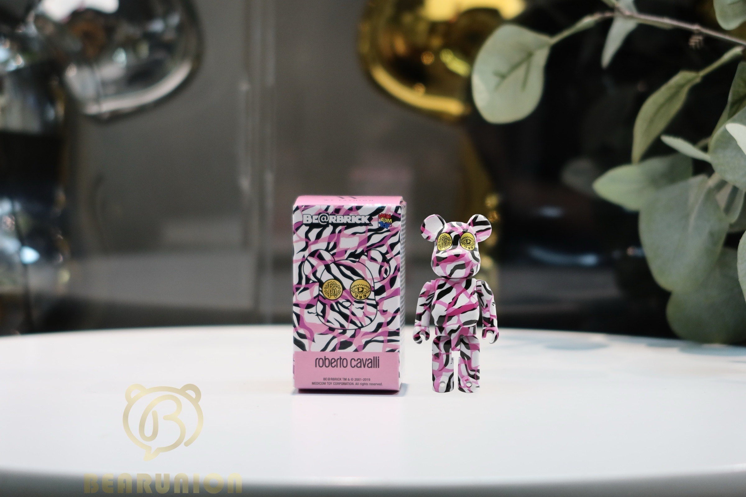 🥇現貨🥇Bearbrick 100% Roberto Cavalli