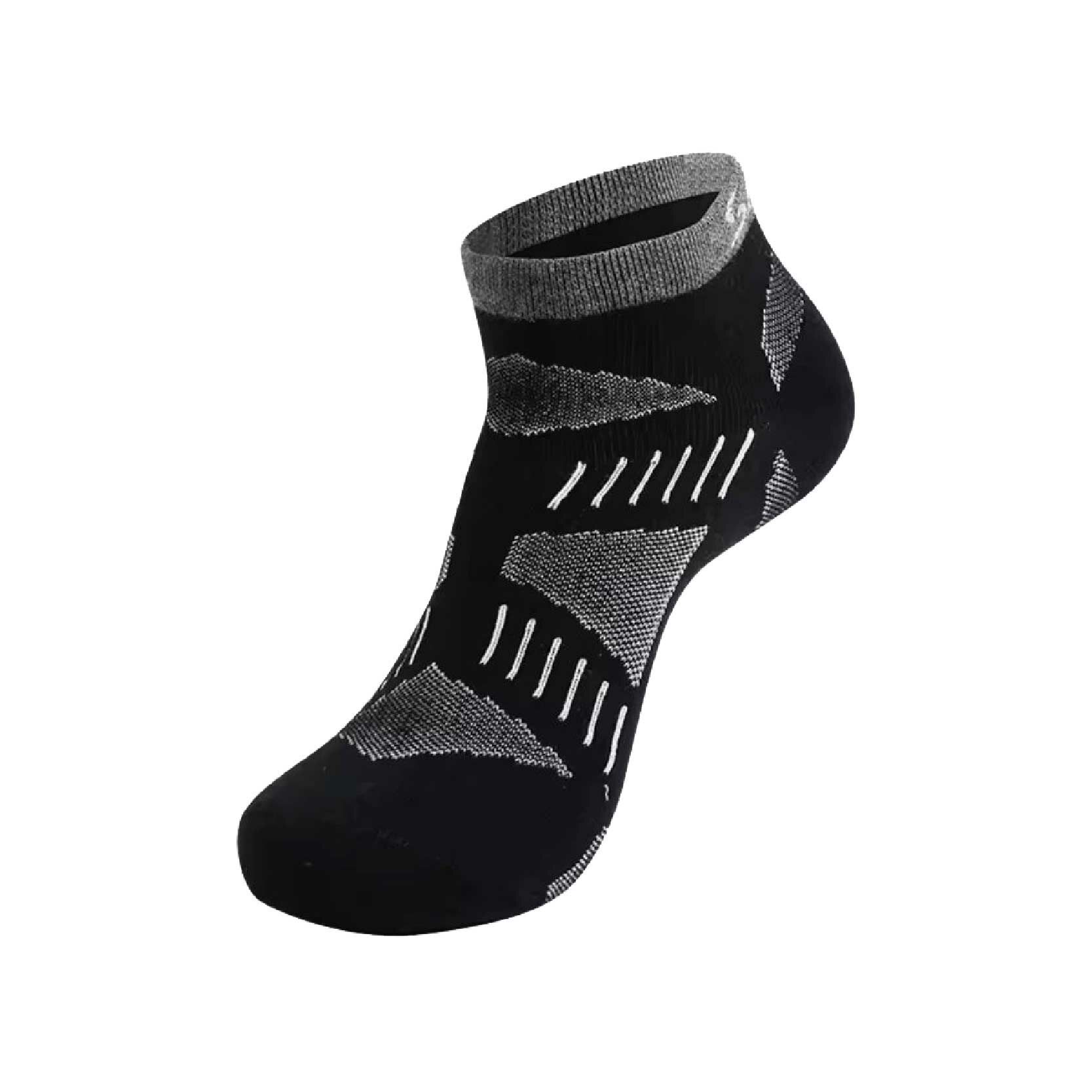 SANTO 山拓 休閒短筒薄襪 男款 (黑色) 徒步/登山襪/短襪/運動襪/戶外/休閒/旅遊 44CBZS011