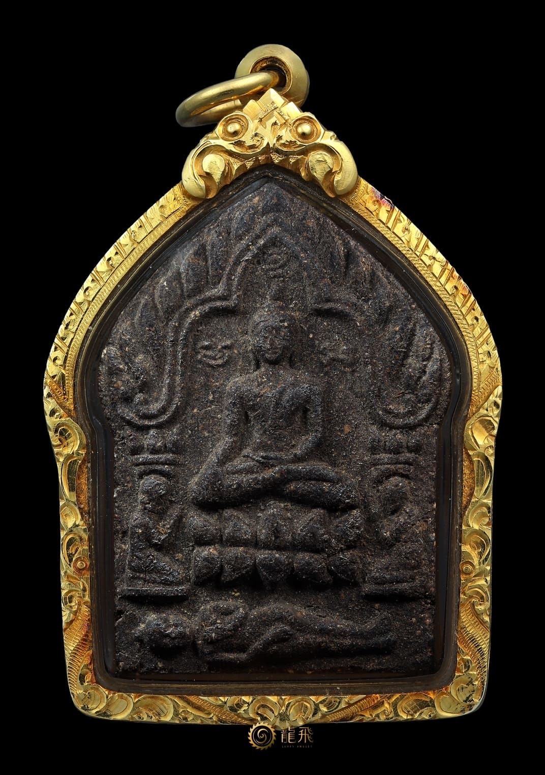 59靈坤平黑肉（經書葉版）無疑慮真品美品—阿贊炳佛歷2541年