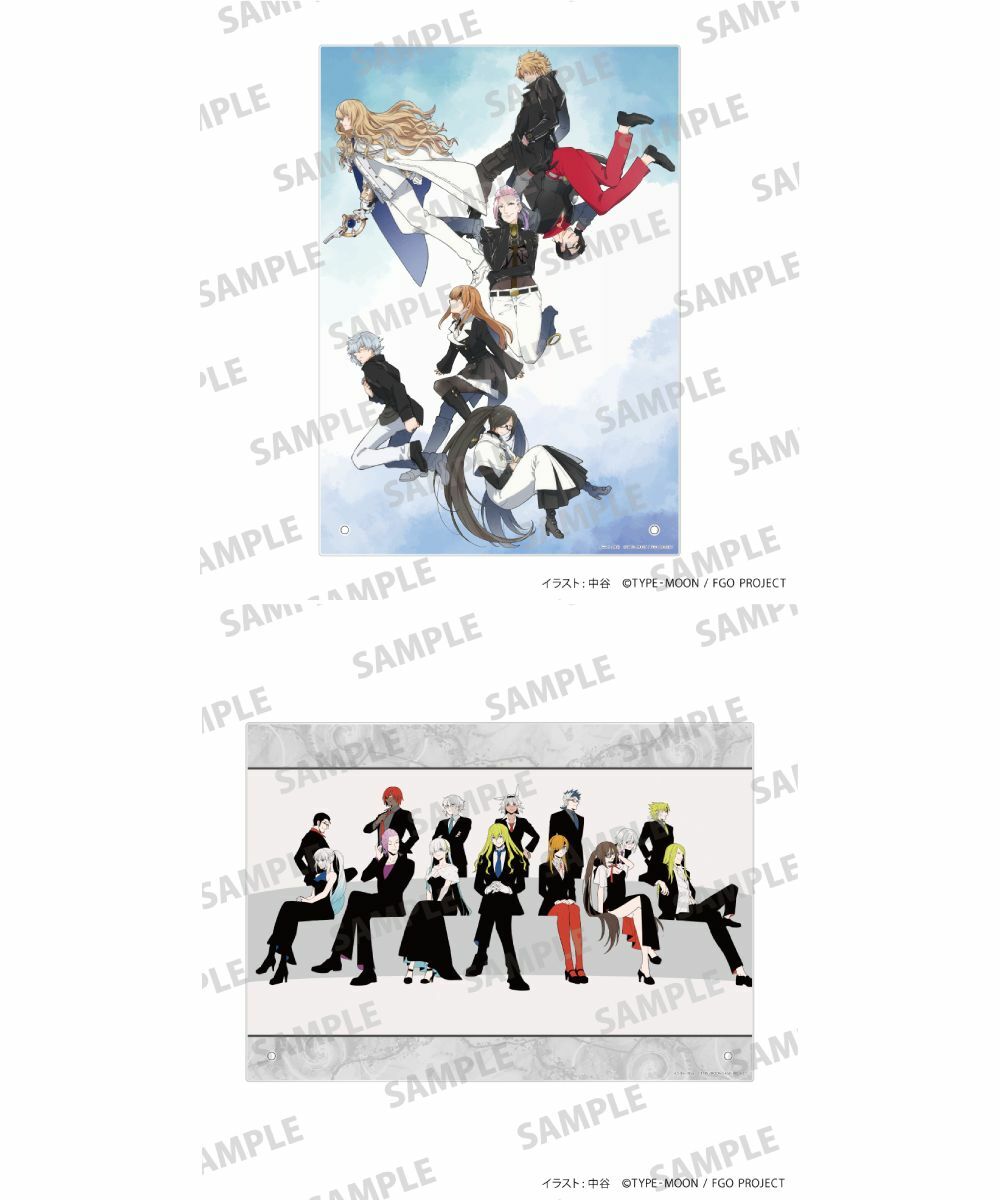 預購-「Fate/Grand Order 來自異聞帶」 壓克力板 系列【日本進口精品】