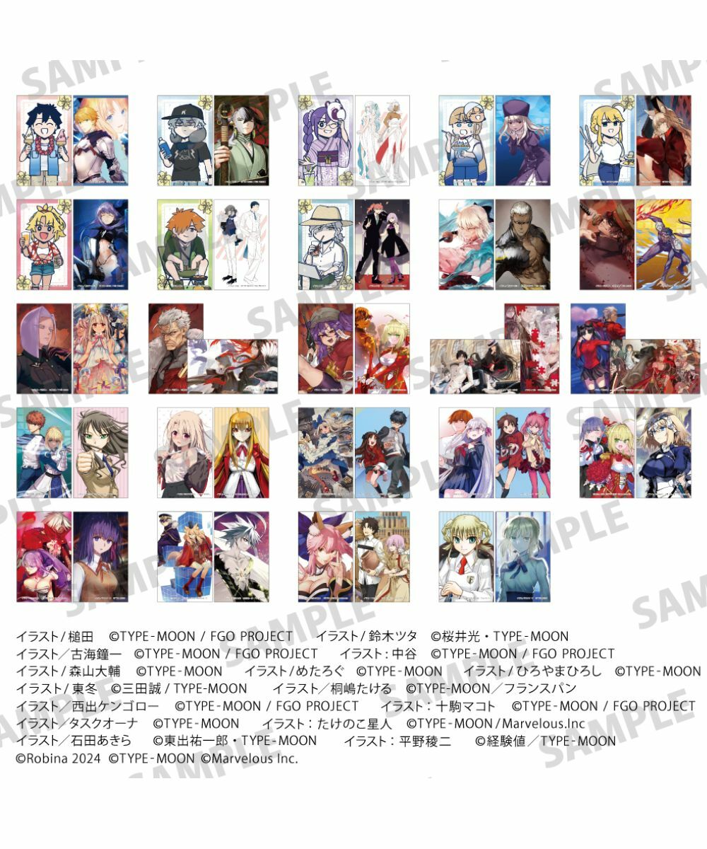 預購-「TYPE-MOON Ace」迷你小卡收藏組 BOX販售【日本進口精品】