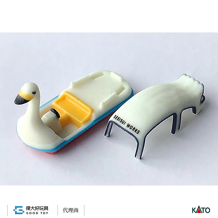KATO 6-608 (HO) 1/87 小物 天鵝船