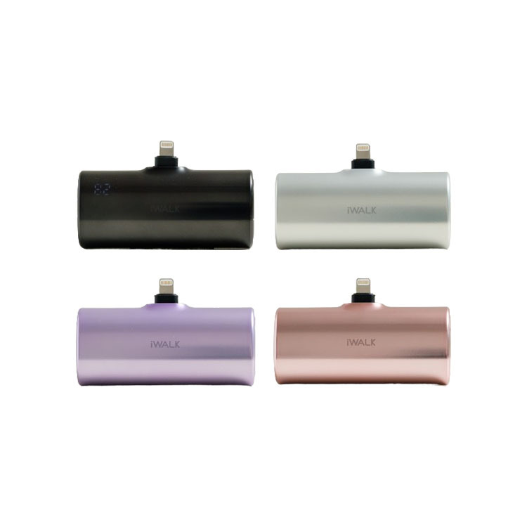 【iWALK】 TWINS 雙頭直插式行動電源 四色