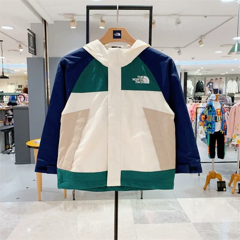 廠單 TNF 24新款拼色風衣