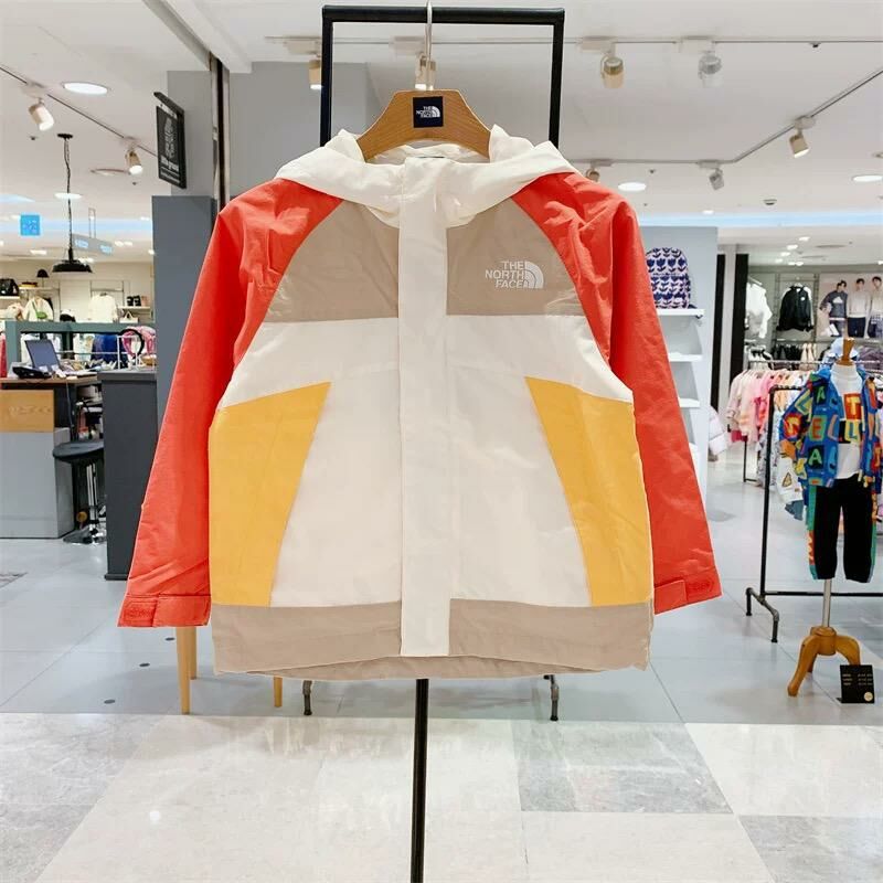 廠單 TNF 24新款拼色風衣