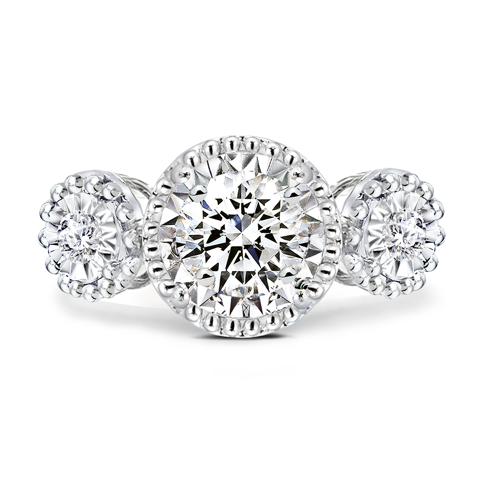 50分18K金榮華鑽石戒指