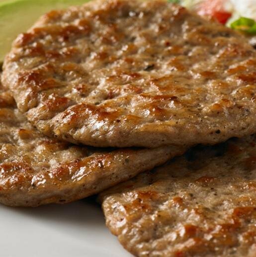 美國原味熟豬柳漢堡扒6塊(急凍 -18°C)