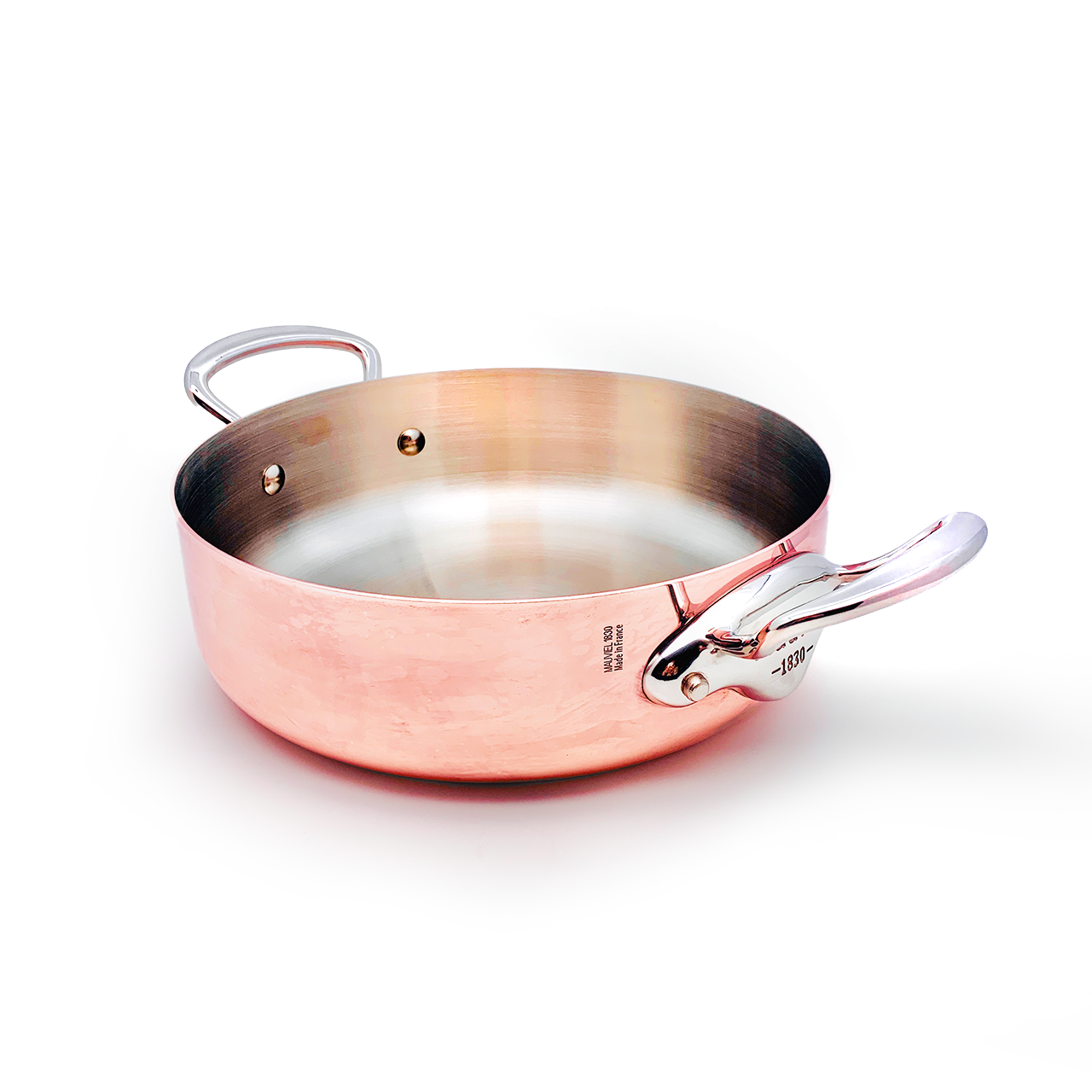 mauviel 銅鍋18cm キャセロール mauviel 銅鍋18cm キャセロール mauviel 銅鍋18cm 片手鍋 キャセロール
