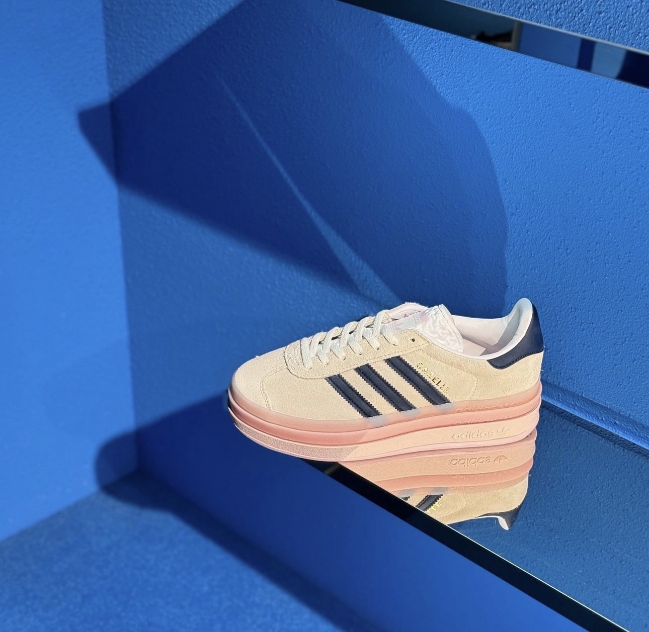 預購 Adidas Originals Gazelle Bold 燕麥粉紅