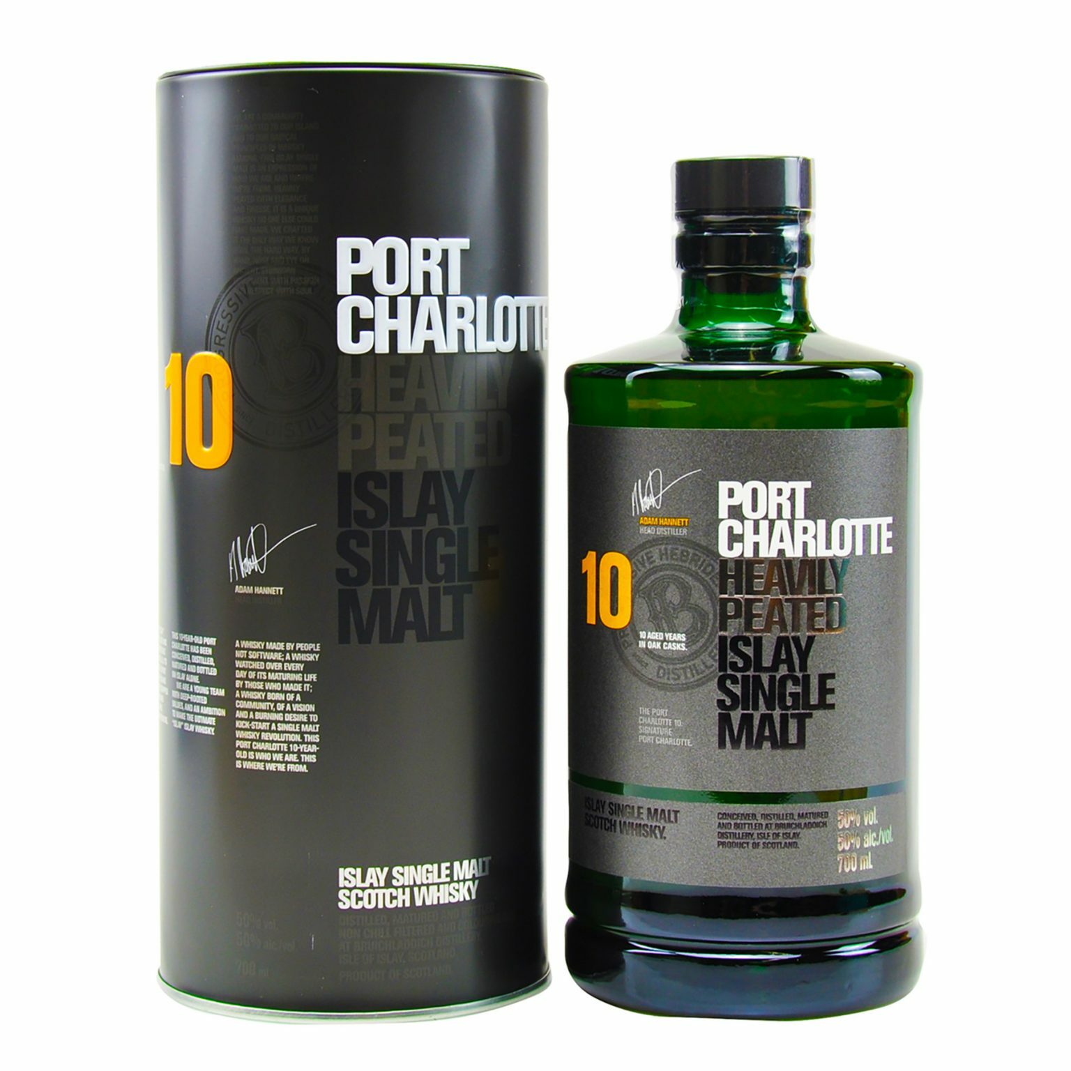 布萊迪波夏10年單一純麥威士忌 Bruichladdich Port Charlotte 10 Years Single Malt Whisky