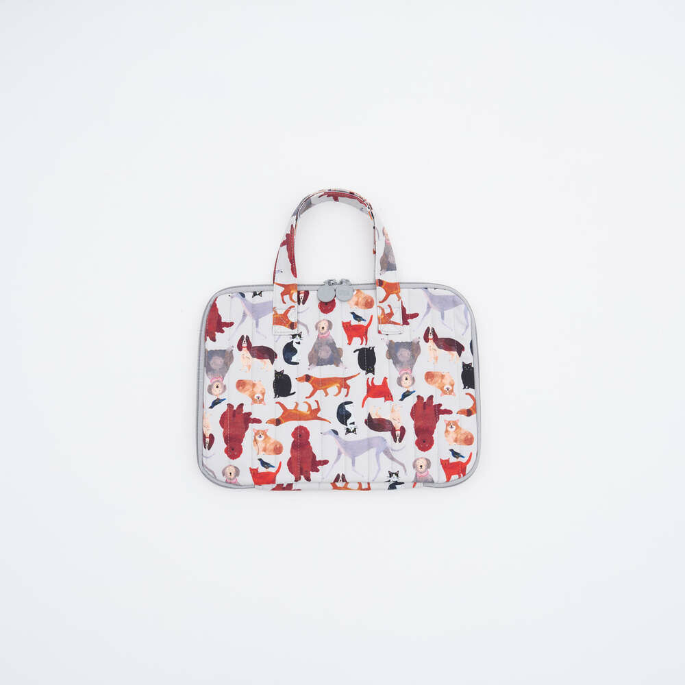11" iPad Sleeve(Portable)/Artists Collaboration Collection/inBlooom x Soupy Tang/Pets Party